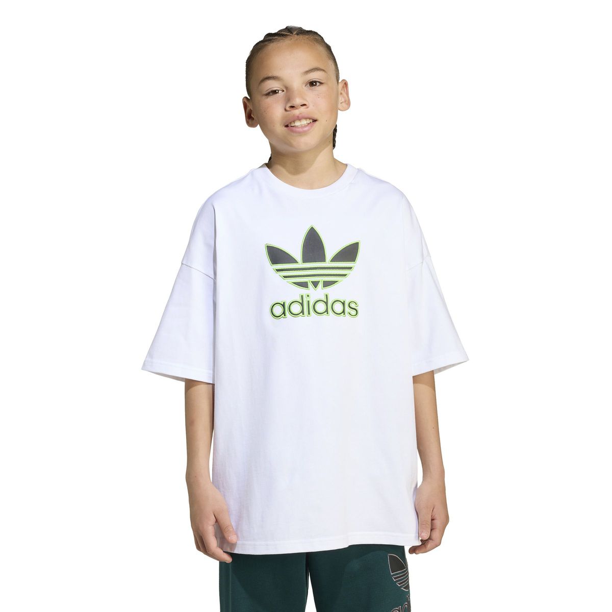 ADIDAS - Camiseta deportiva Unisex infantil Manga corta de Algodón Adidas