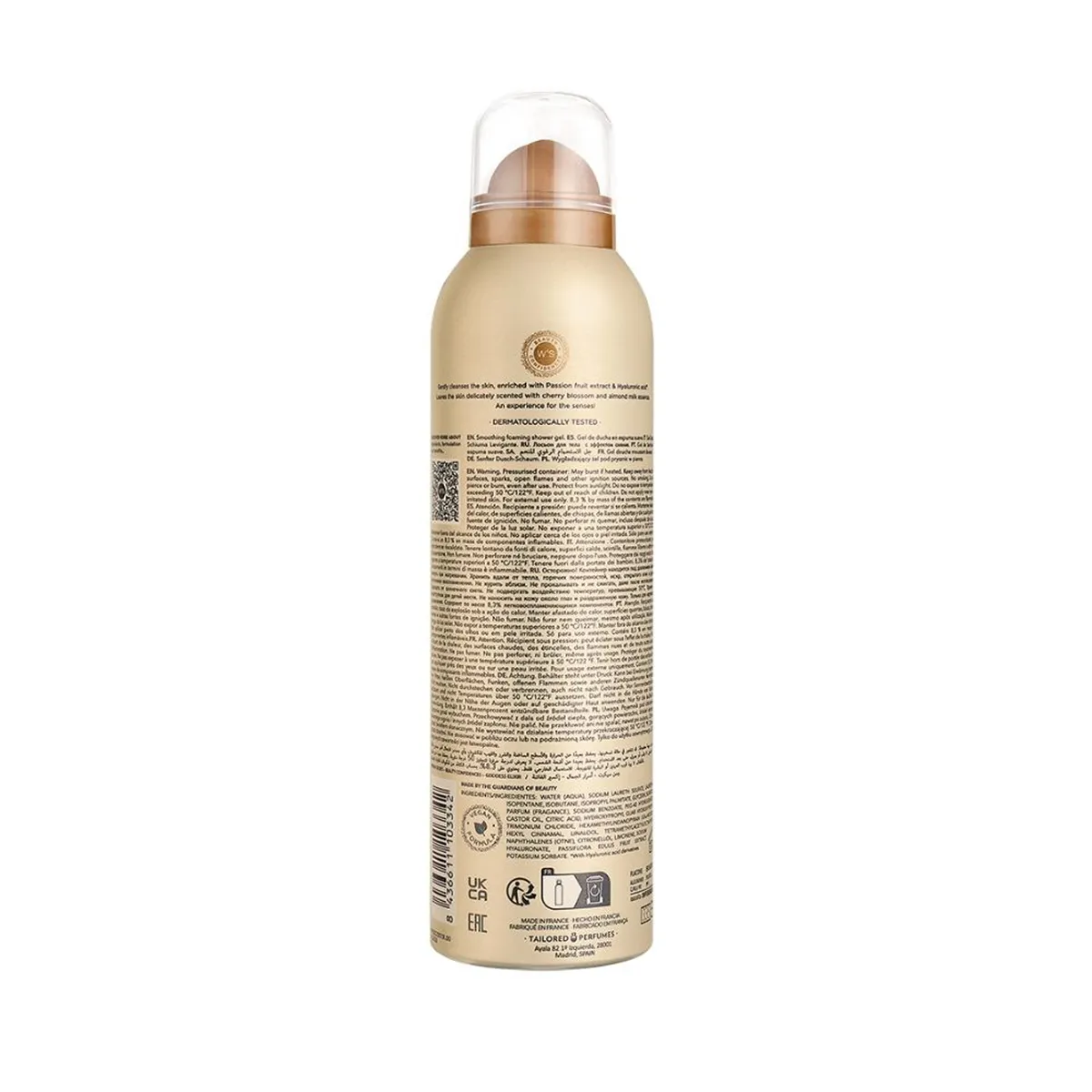 WOMEN SECRET - Espuma Gel de Ducha en Espuma Goddess Elixir Women Secret Para Todo tipo de piel 200 ml 