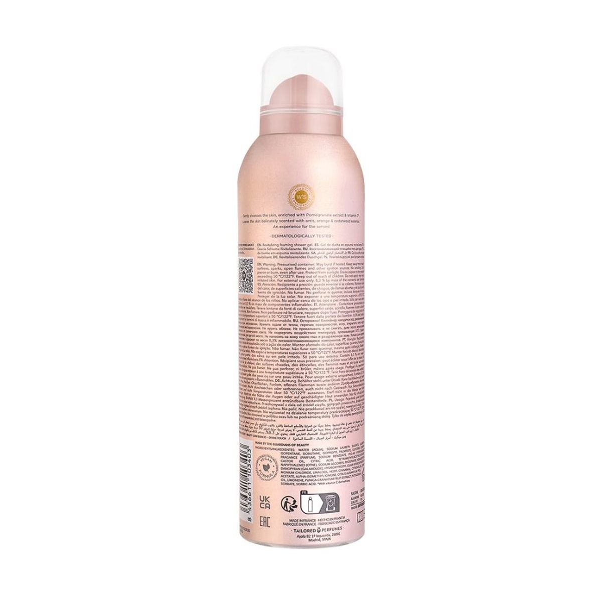 WOMEN SECRET - Espuma Gel de Ducha en Espuma Divine Touch Women Secret Para Todo tipo de piel 200 ml 