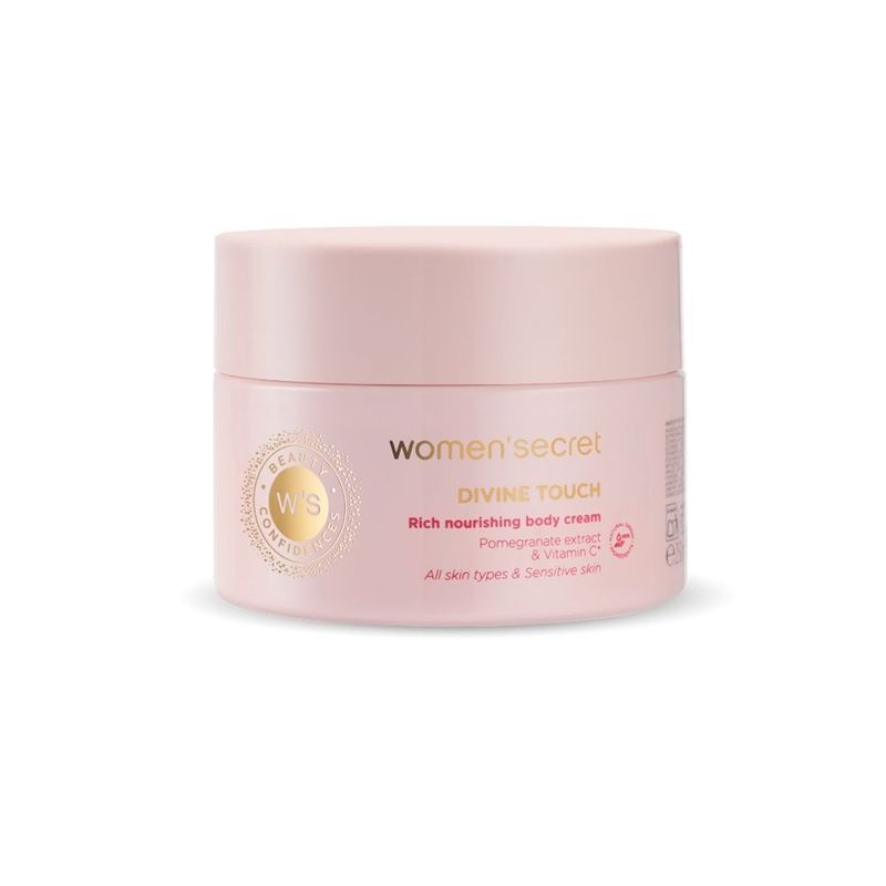 WOMEN SECRET - Crema Día y noche Crema Humectante Corporal Divine Touch Women Secret Para Todo tipo de piel 250 ml