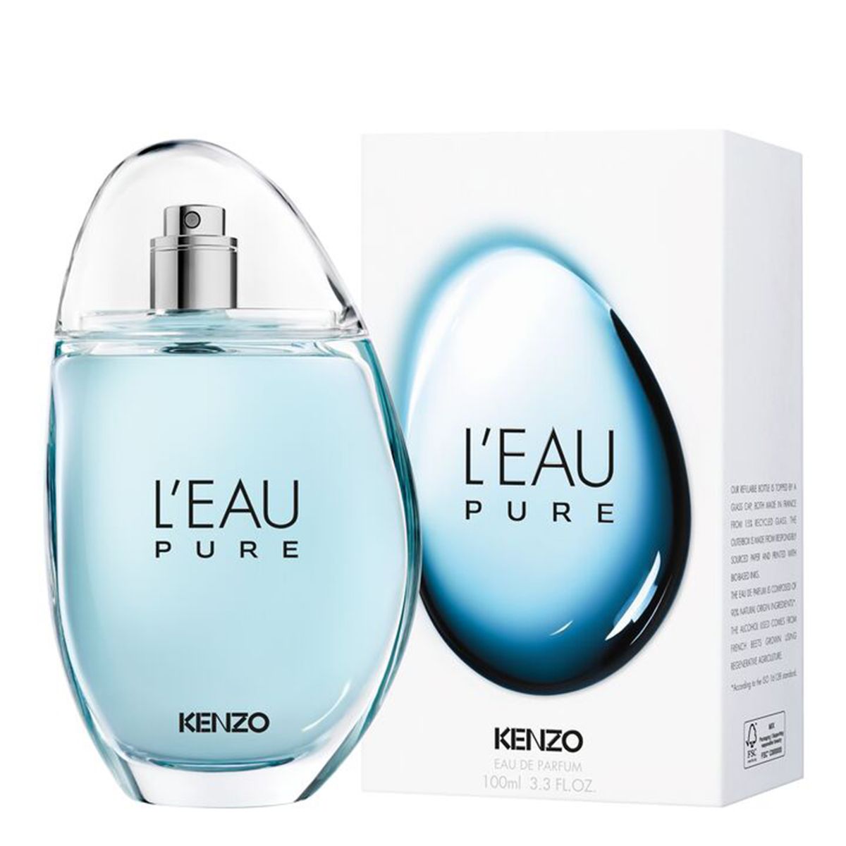 KENZO - Perfume Mujer Kenzo Kenzo L Eau Pure 100 ml Eau de parfum 