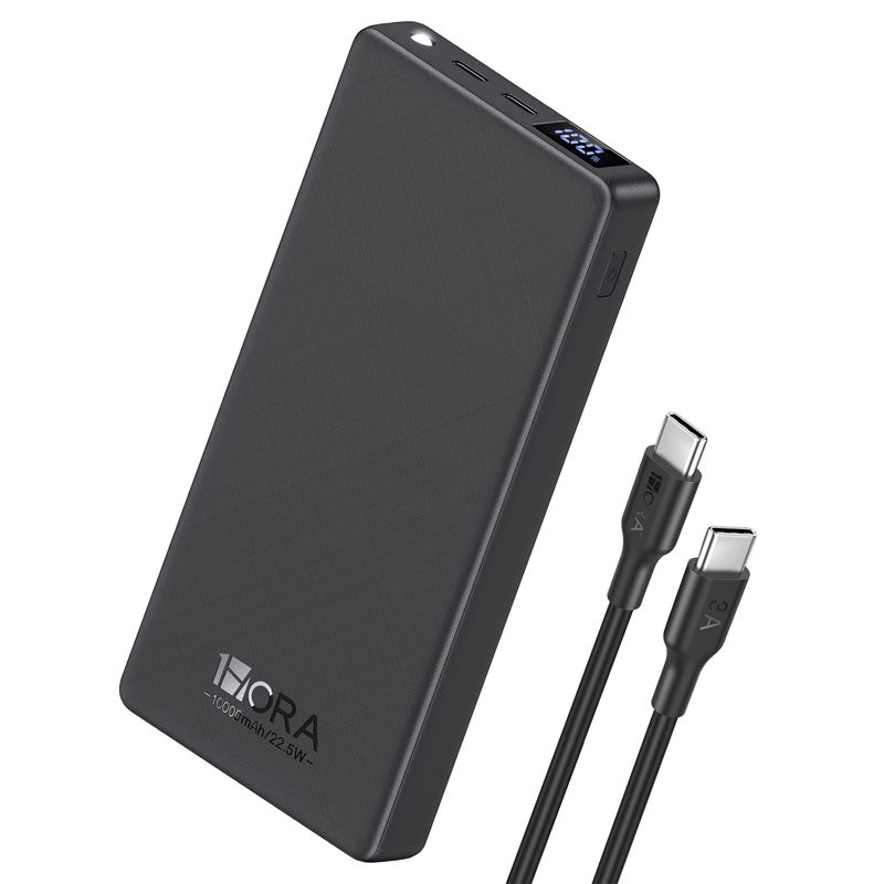 1 HORA - PwrBank 10.000Mah 22.5W Carg Ráp 1Hora