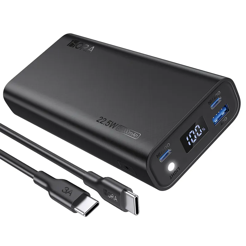 1 HORA - PwrBank 20.000Mah 22.5W Carg Ráp 1Hora