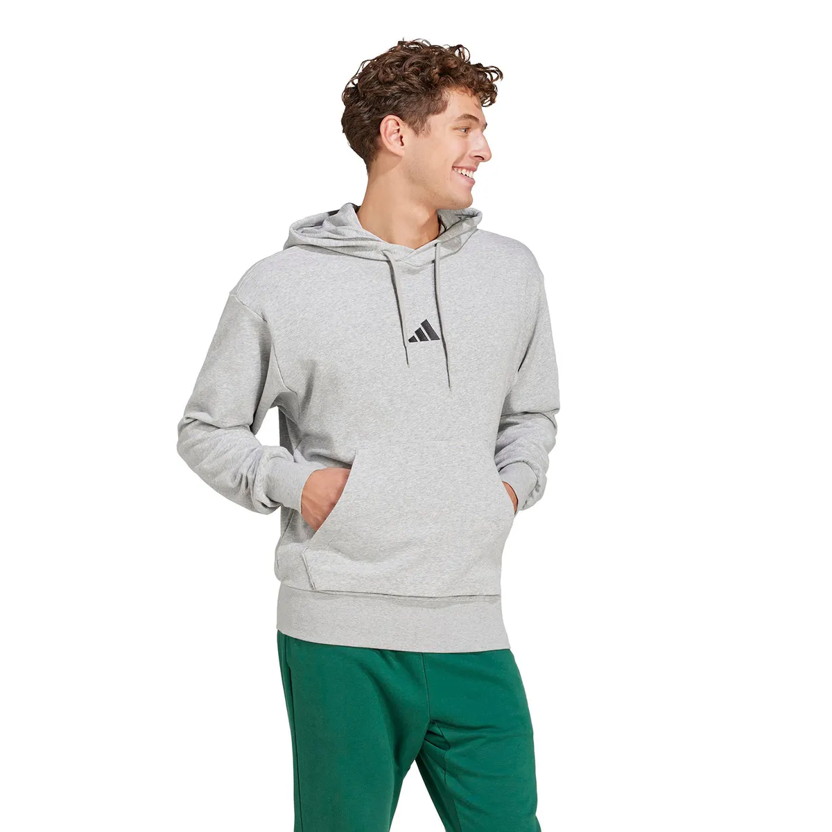 ADIDAS - Hoodie Deportivo Hombre Adidas Lifestyle