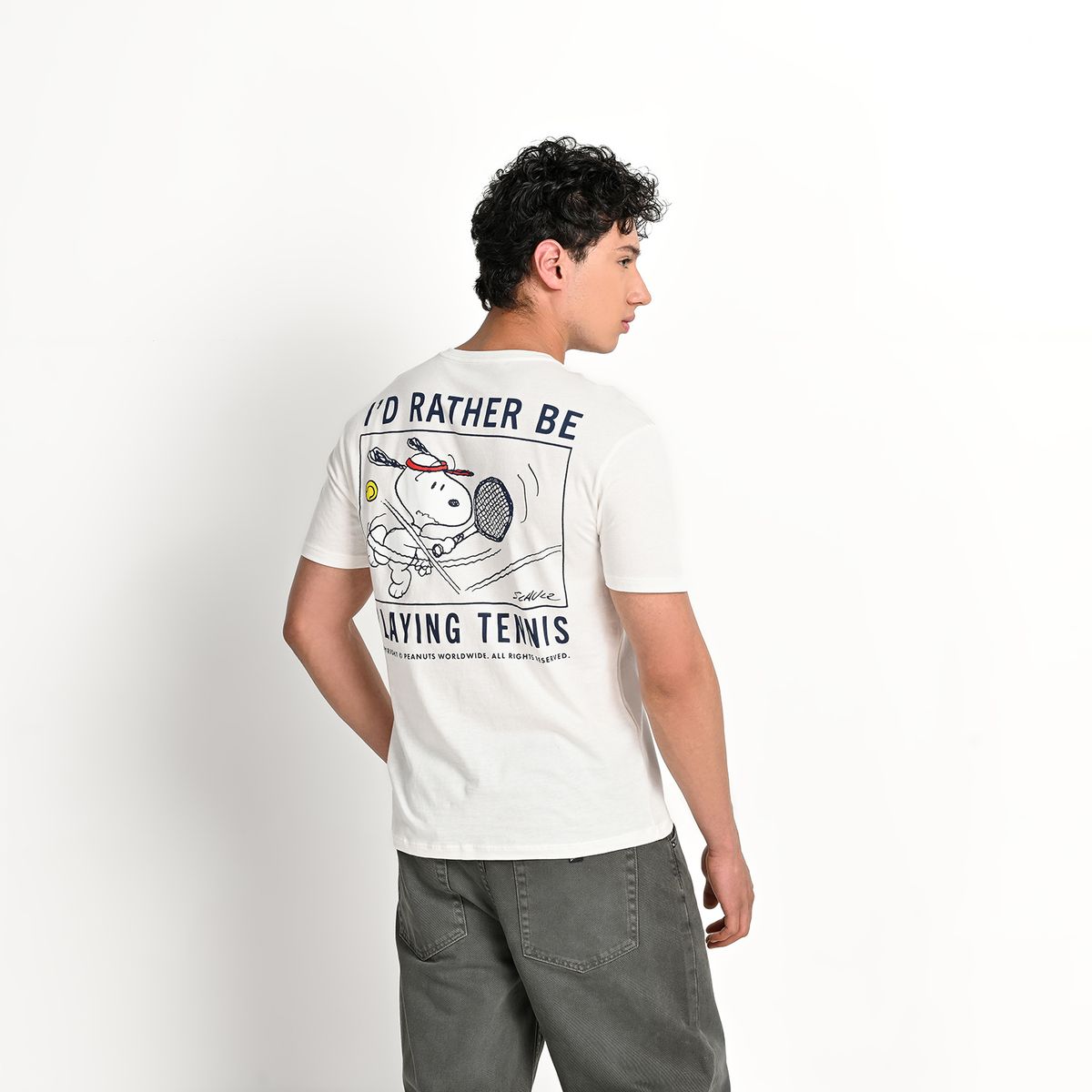 ECKO - Camiseta Hombre Manga corta con Estampado de Algodón Bearcliff