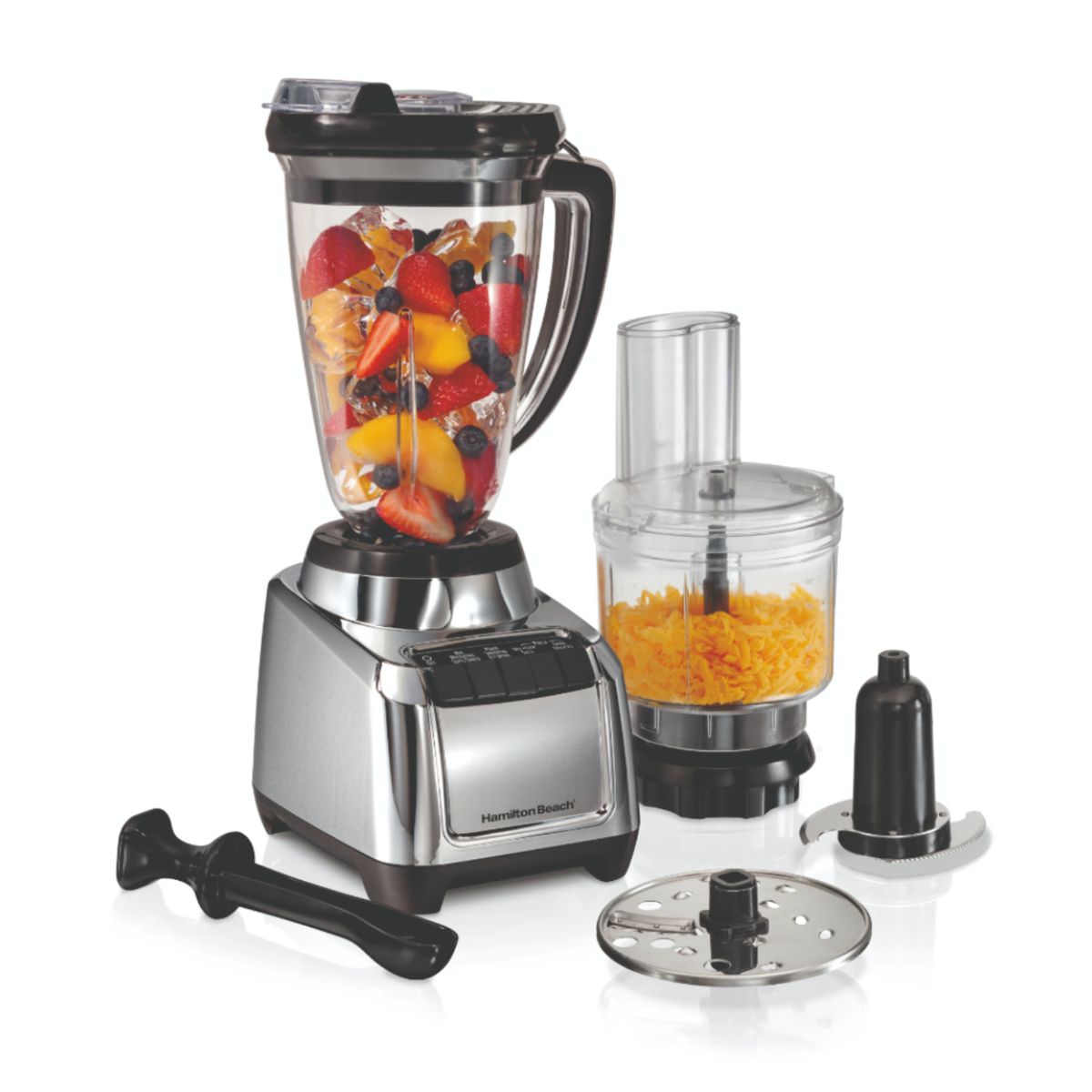 HAMILTON BEACH - Combo Licuadora Y Procesador De Alimentos Multiblend 2 En 1 Hamilton Beach 700 W 5 Velocidades