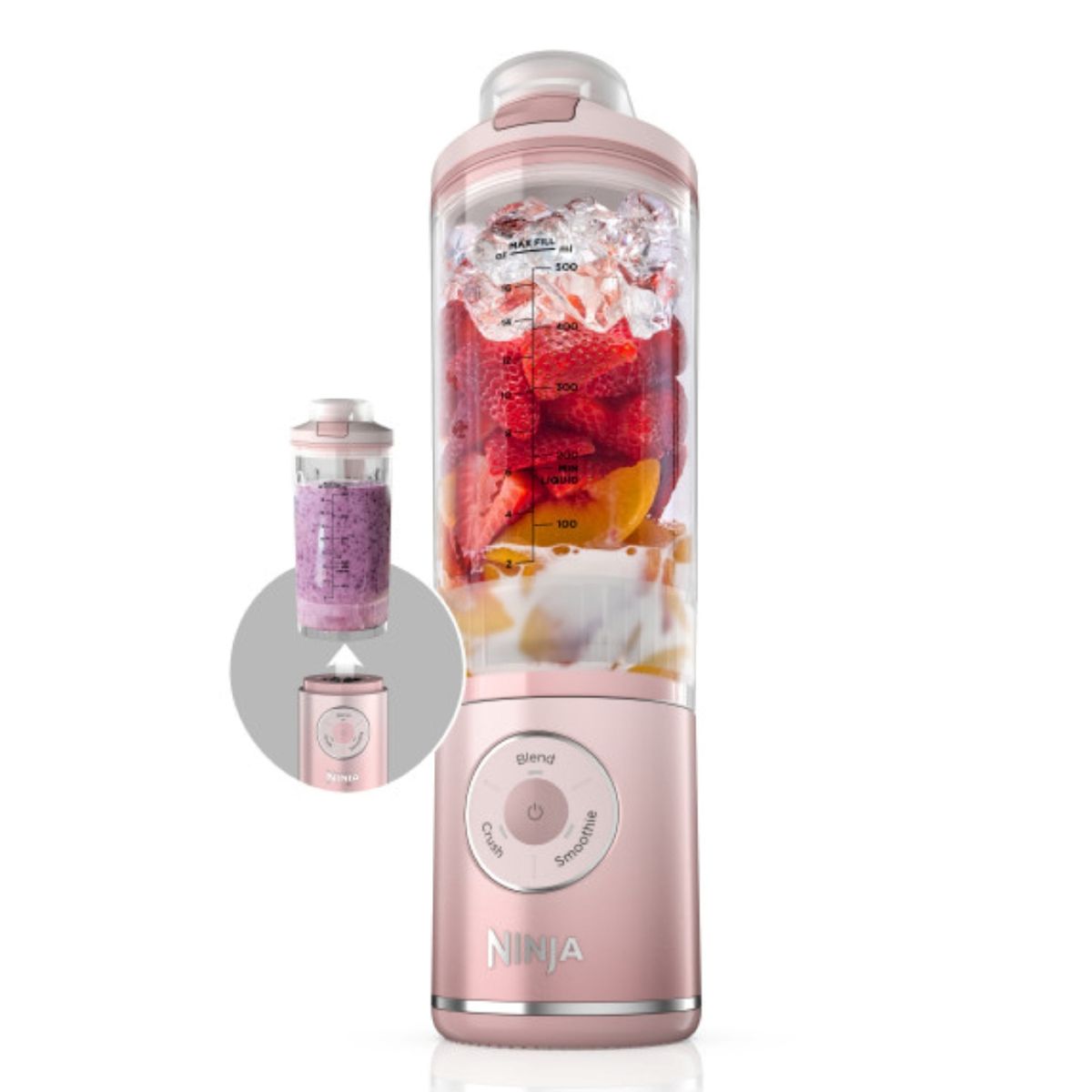 NINJA - Licuadora personal portátil e inalámbrica Ninja Blast Max¿ con 3 programas  BC251NV