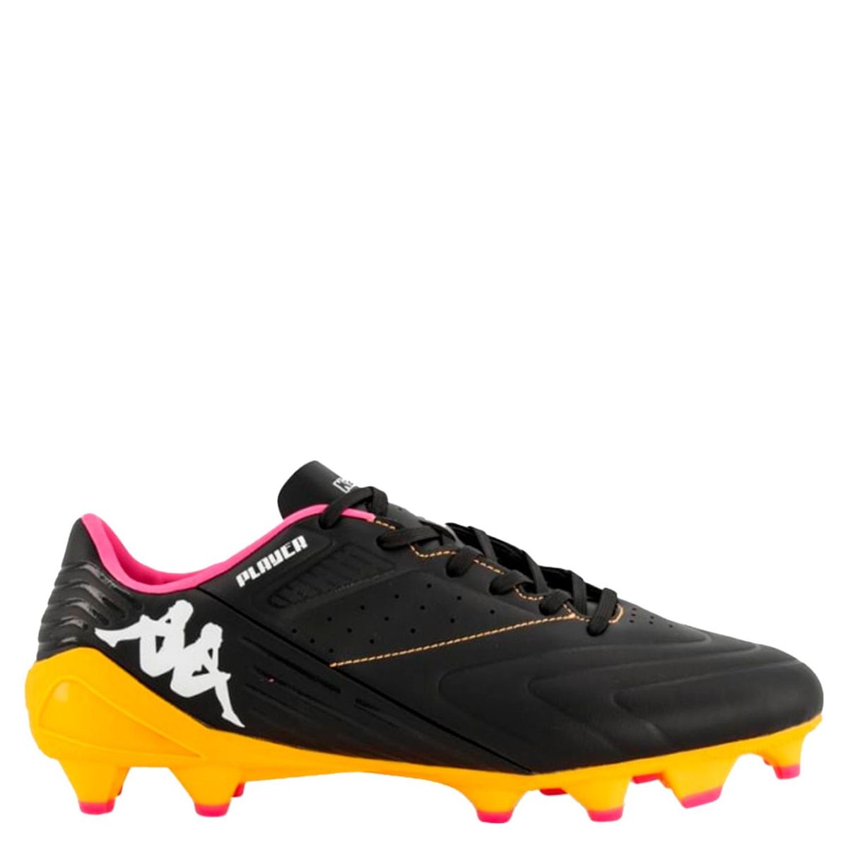 KAPPA - Guayos para terreno firme Kappa Hombre Player Mid FG Negros 