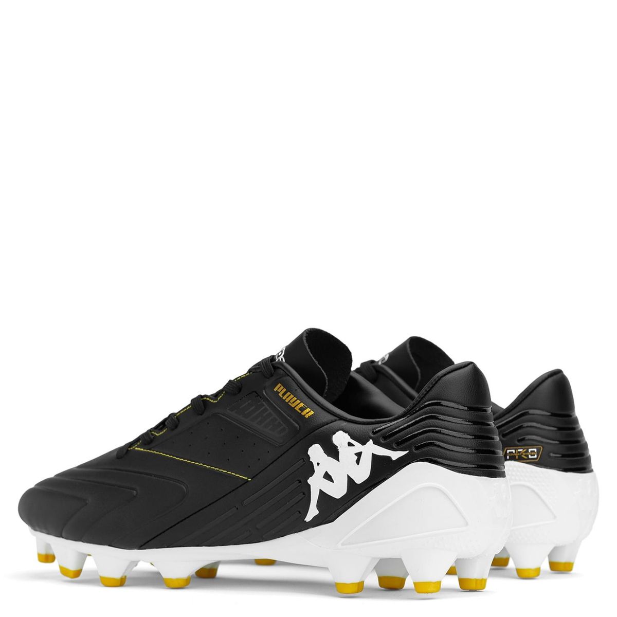 KAPPA - Guayos para terreno firme Kappa Hombre Player Mid FG Negros