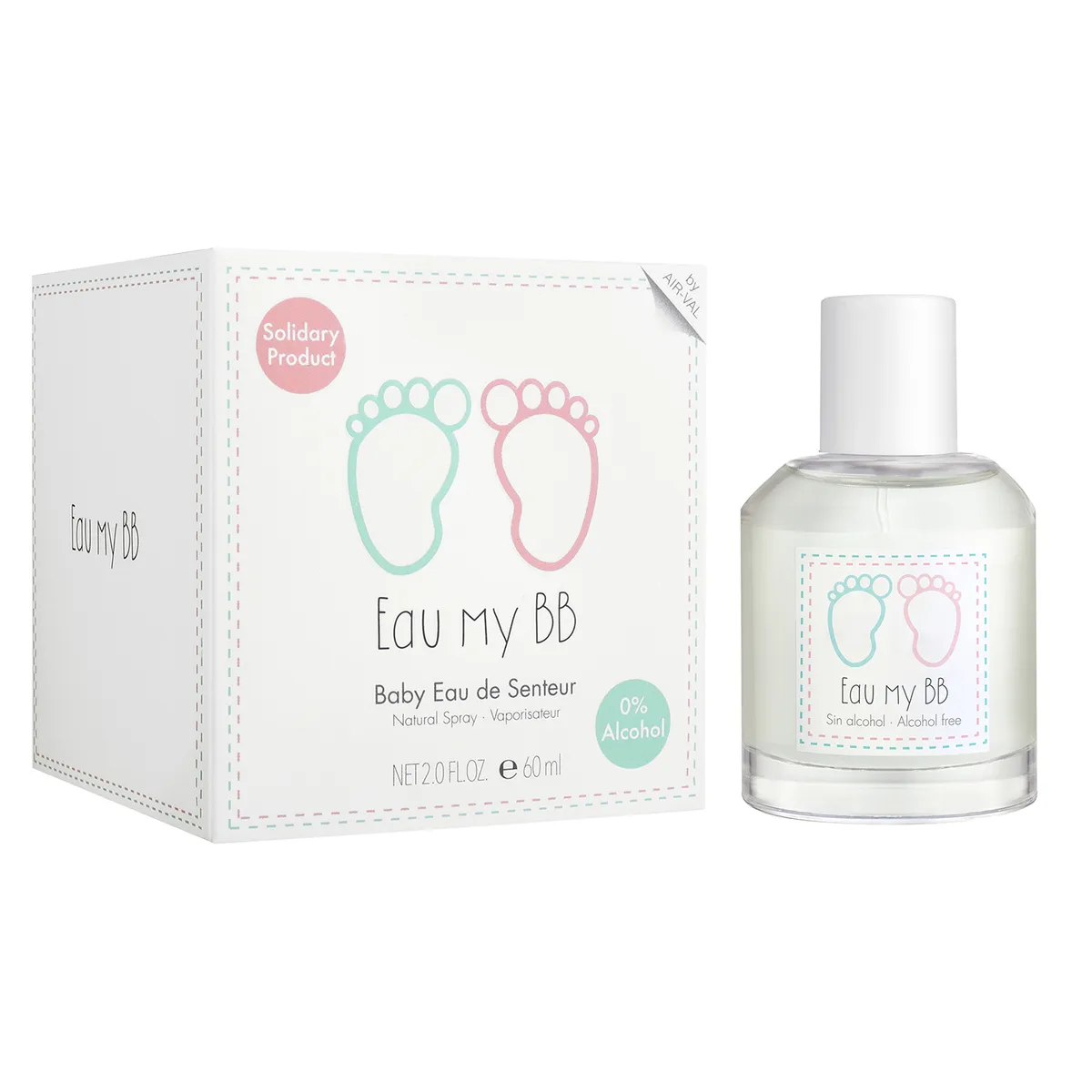  - Perfume Unisex niños Air Val My Bb Caja 60 ml Eds 