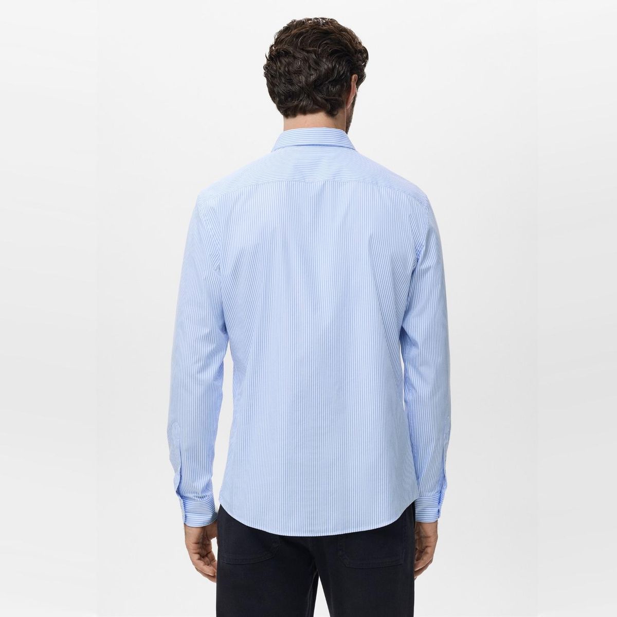 MANGO - Camisa Hombre Manga larga Mango