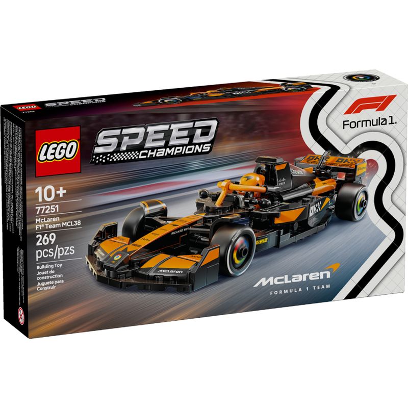 LEGO - LEGO: Carro de F1 escudería McLaren Team MCL38