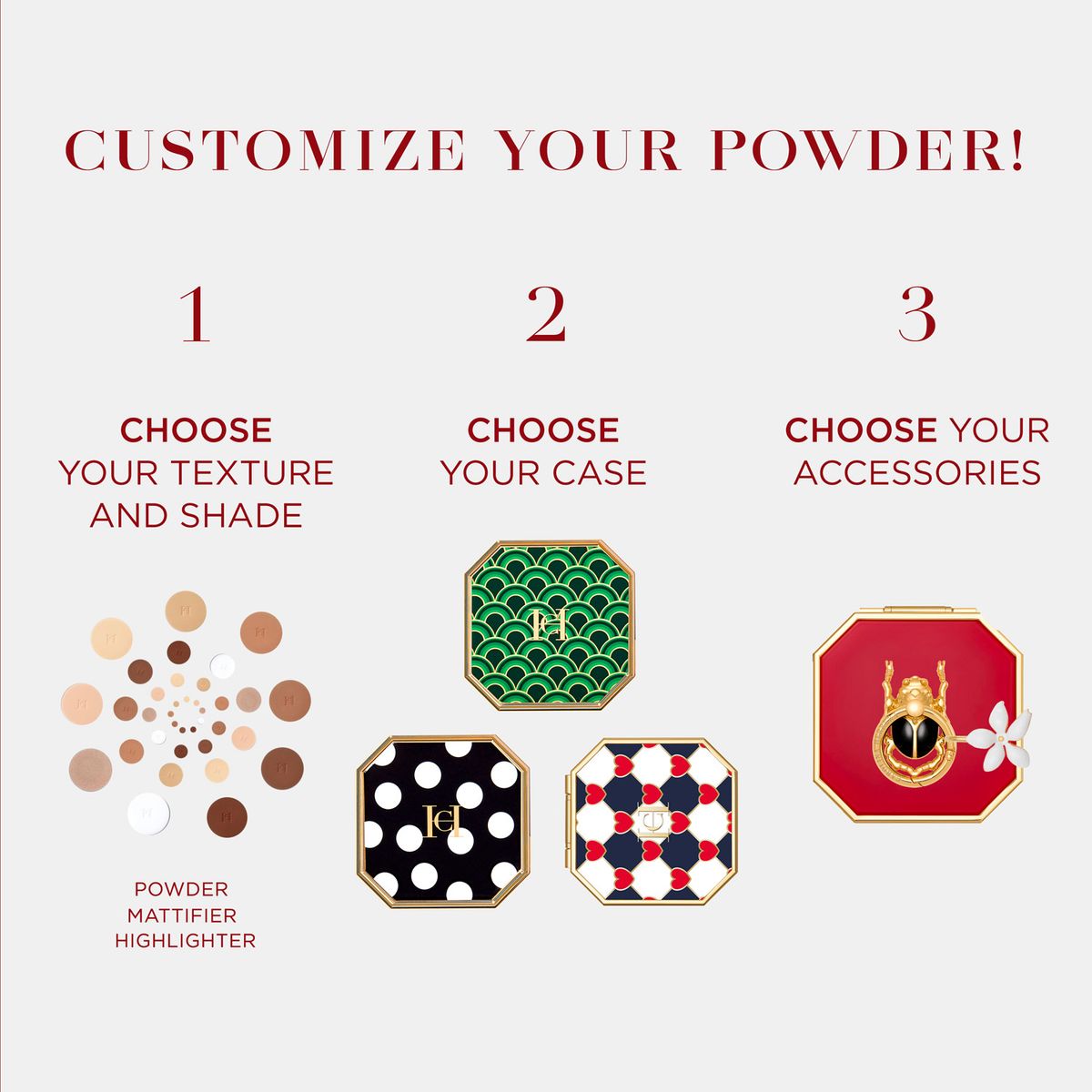 CAROLINA HERRERA - Brocha de maquillaje para polvos Carolina Herrera 