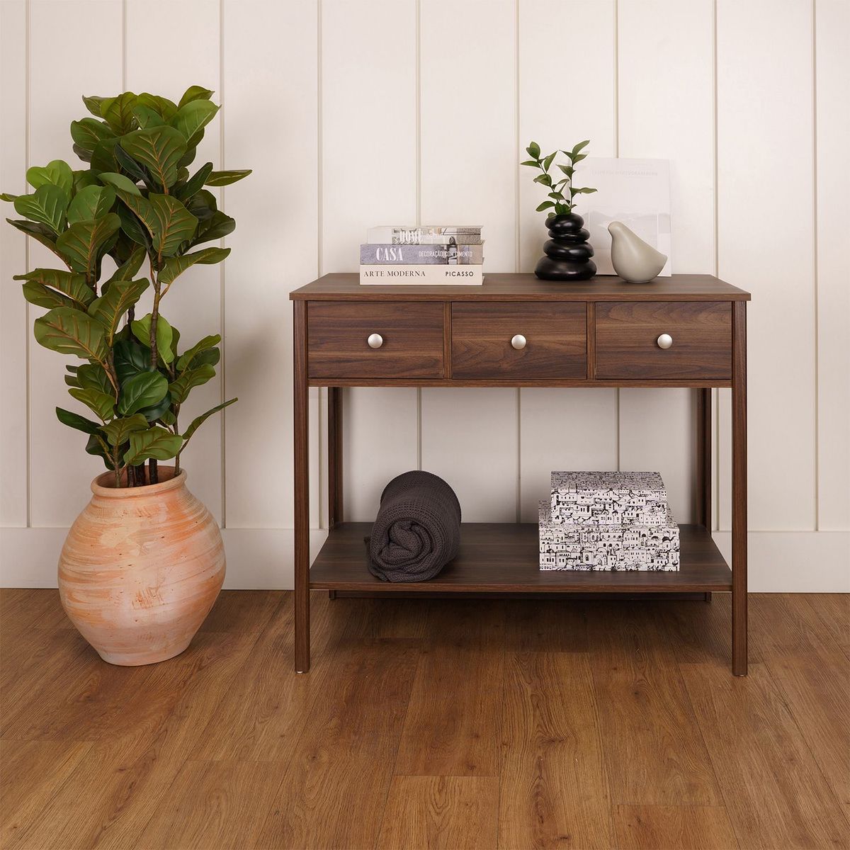 BERTOLINI - Arrimo Moderno de 3 Cajones 76 x 95 x 45 cm Bertolini.