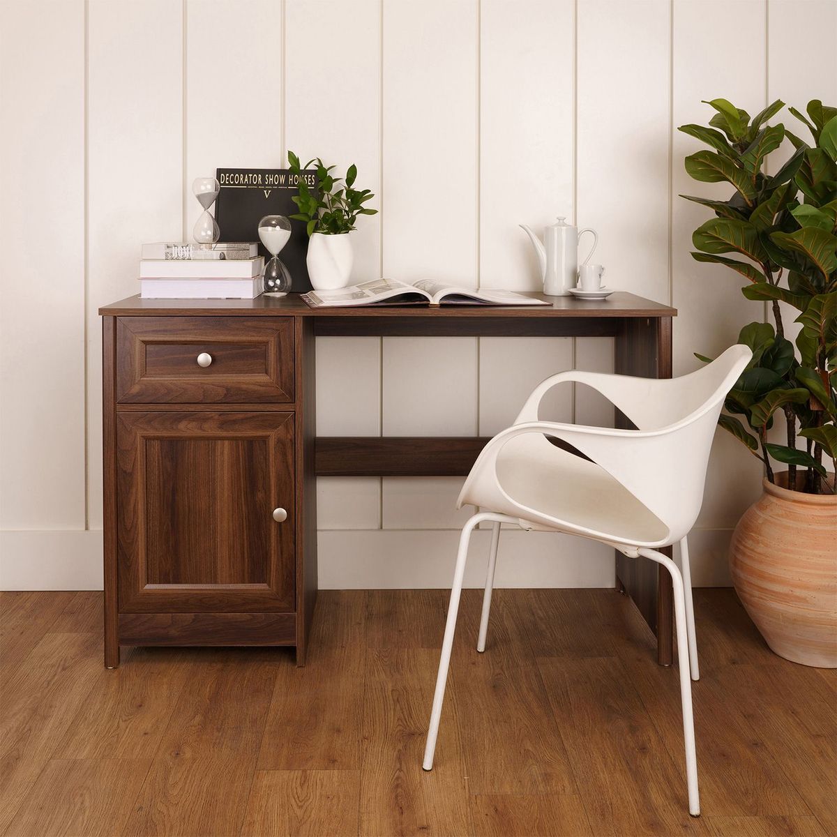 BERTOLINI - Escritorio Moderno en Madera 75 x 121 x 45 cm Bertolini 