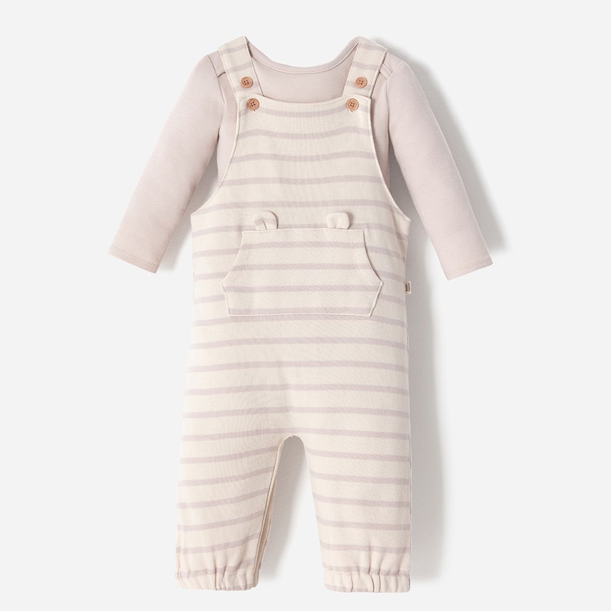 BABY FRESH - Enterizo + Body manga larga para Unisex bebé en Algodón Baby Fresh