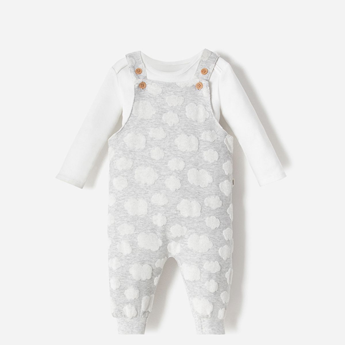 BABY FRESH - Enterizo + Body manga larga para Unisex bebé en Algodón Baby Fresh