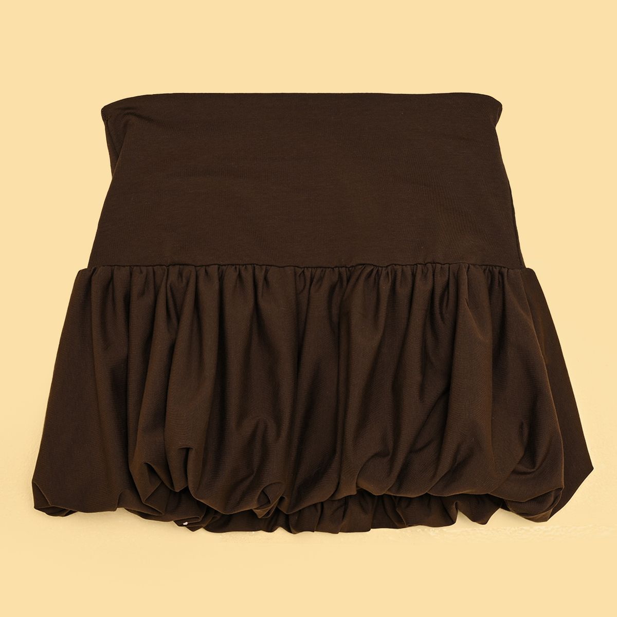 ELV - Falda para Niña Cintura elásticada de Algodón Elv