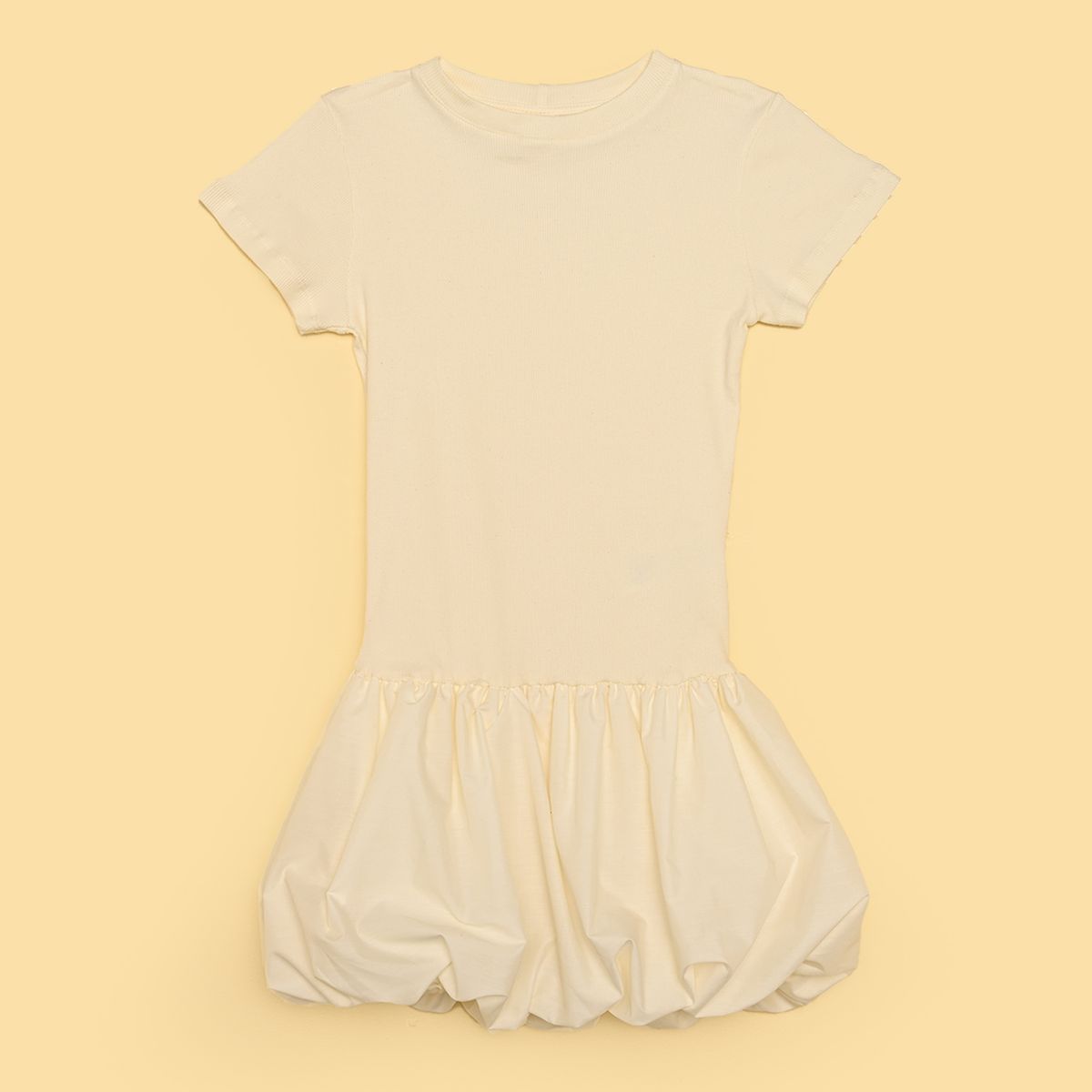 ELV - Vestido para Niña Manga corta Elv