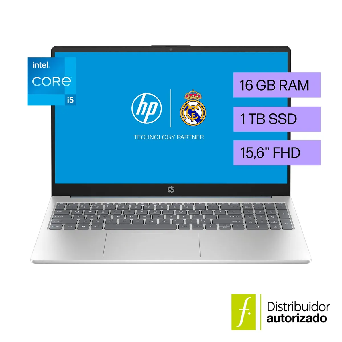 HP - Portátil HP | Intel Core i5 | 16 GB  RAM | 1 TB SSD Almacenamiento| Windows 11 Home | 15-fd0263la | Computador portátil