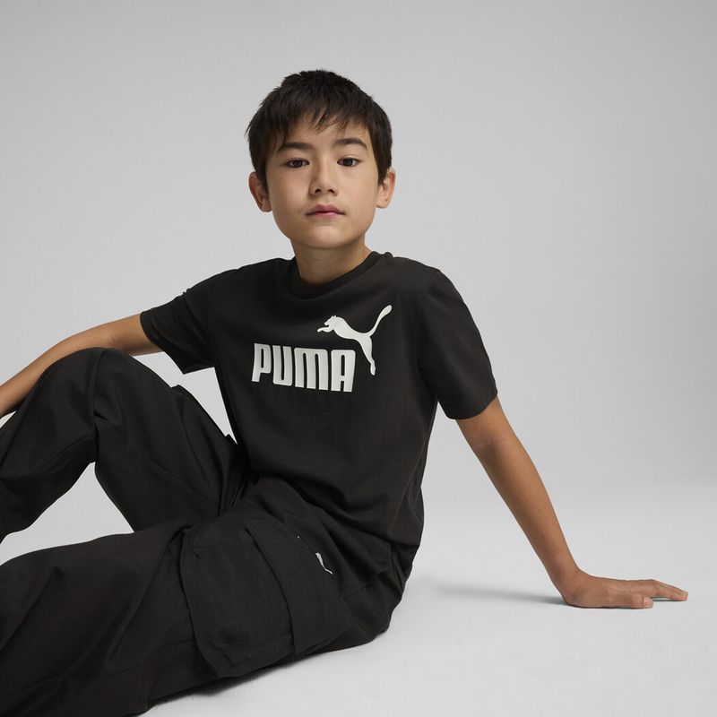 PUMA - Camiseta Niño de Algodón Puma