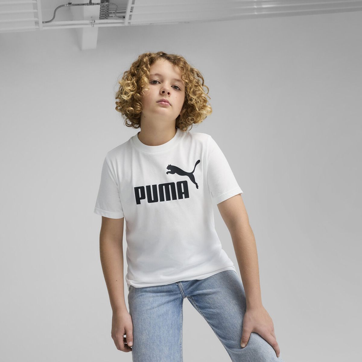 PUMA - Camiseta Niño de Algodón Puma Lifestyle