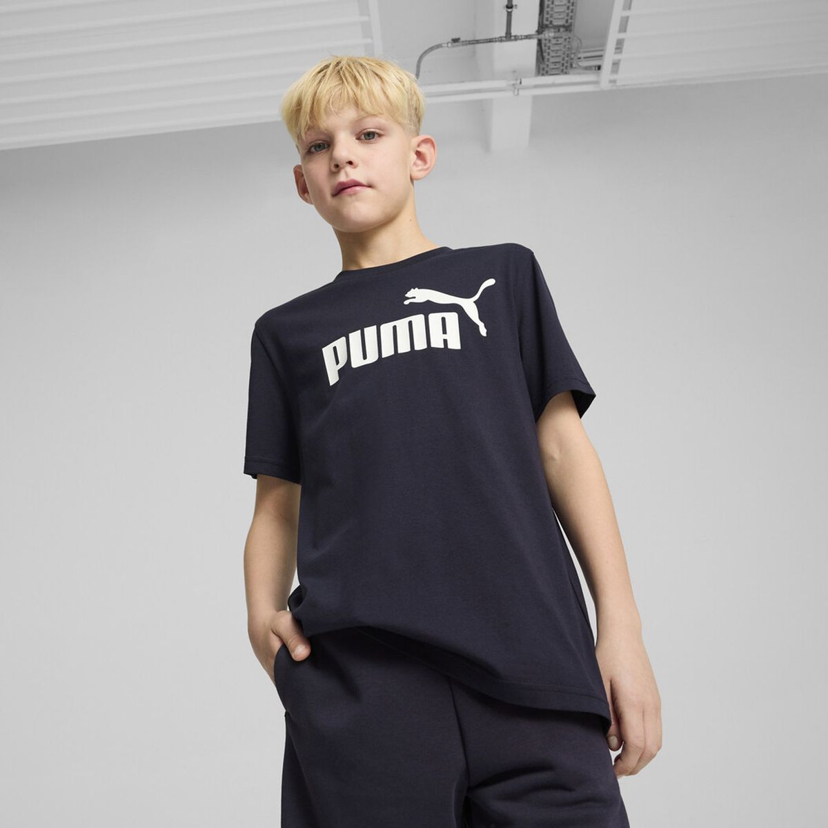 PUMA - Camiseta Niño de Algodón Puma Lifestyle