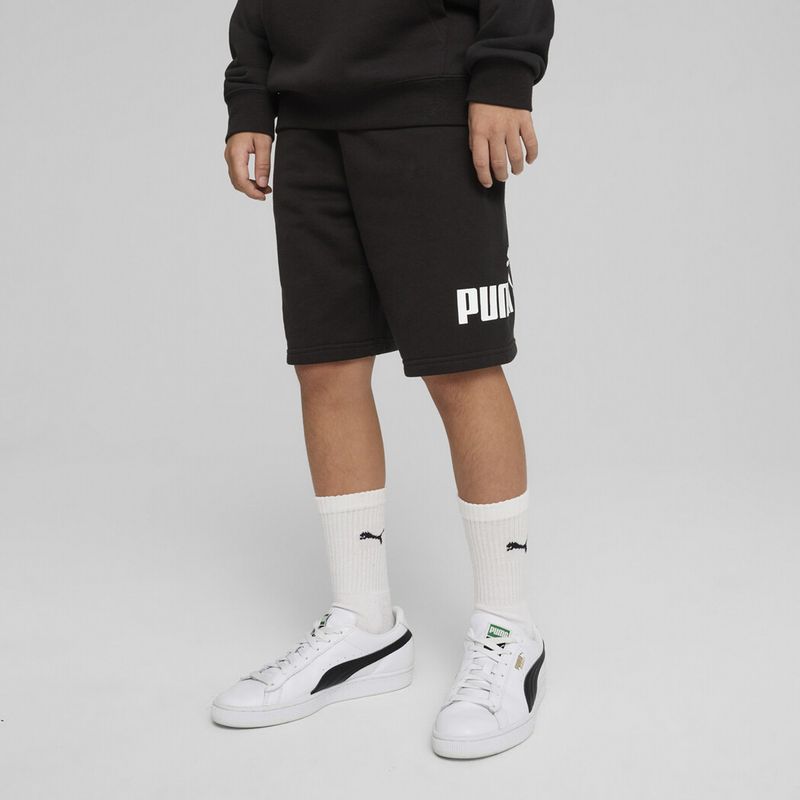 PUMA - Short Niño de Algodón Puma