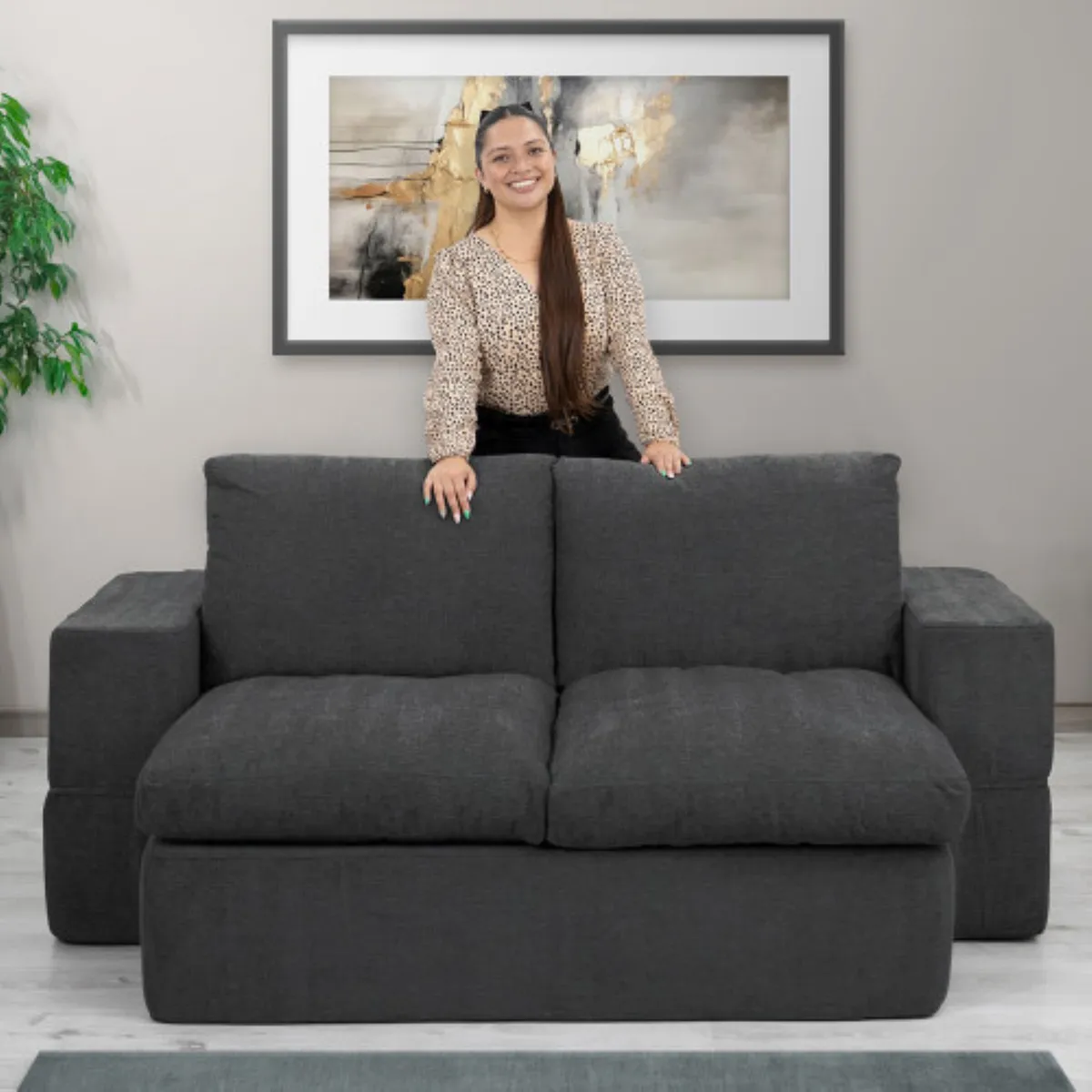 PULLMAN - Sofás Tela 2 puestos Manhattan