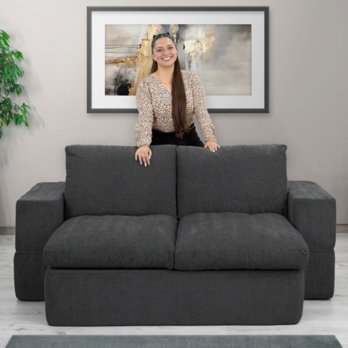 PULLMAN - Sofás Tela 2 puestos Manhattan