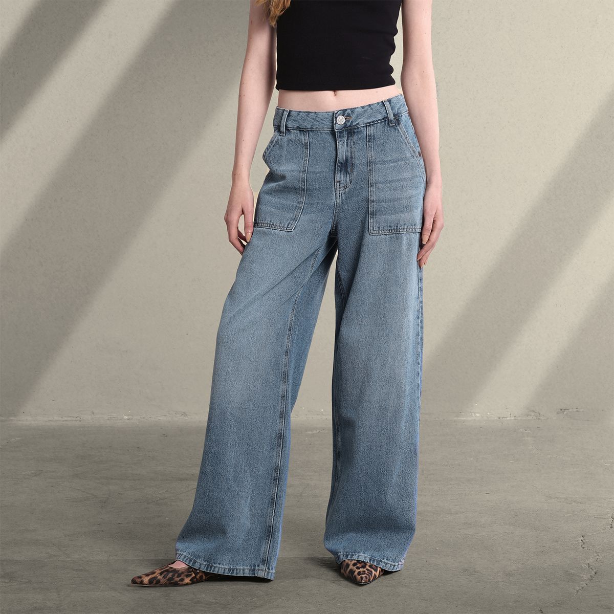 SYBILLA - Jean Recto Mujer Tiro medio Sybilla