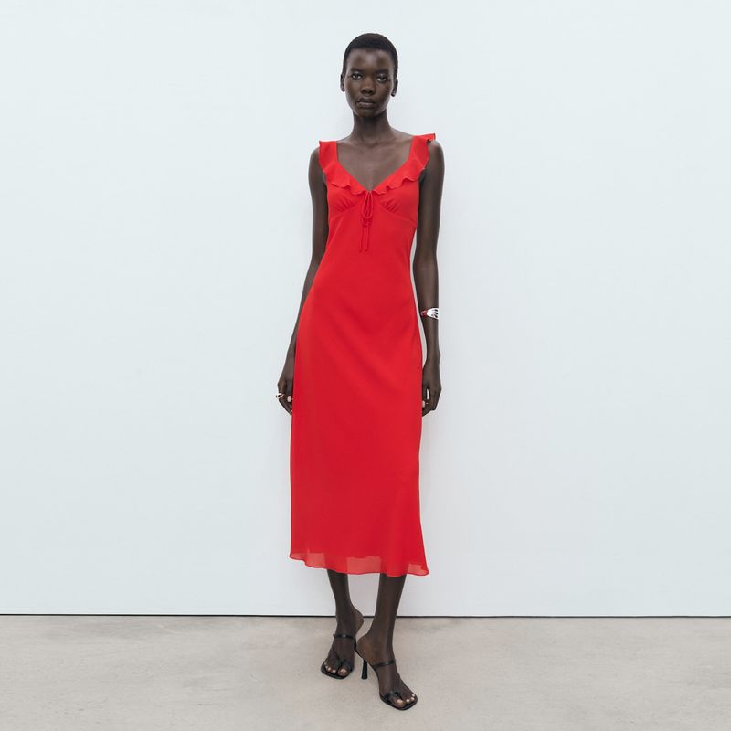 MANGO - Vestido Medio para Mujer Mango