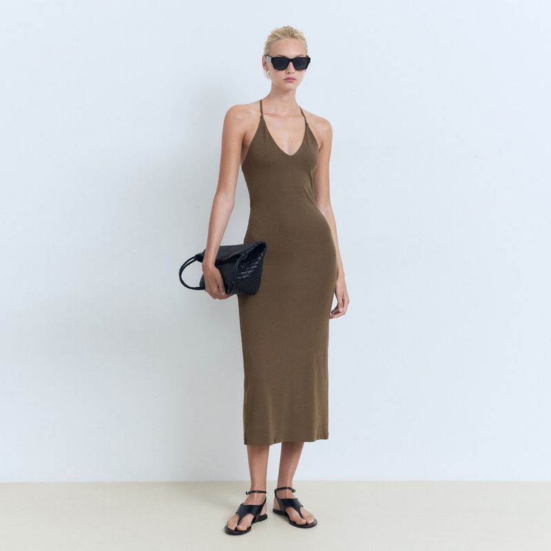MANGO - Vestido Medio para Mujer Mango