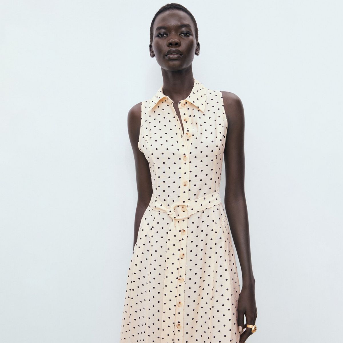 MANGO - Vestido Mujer Medio Casual MANGO