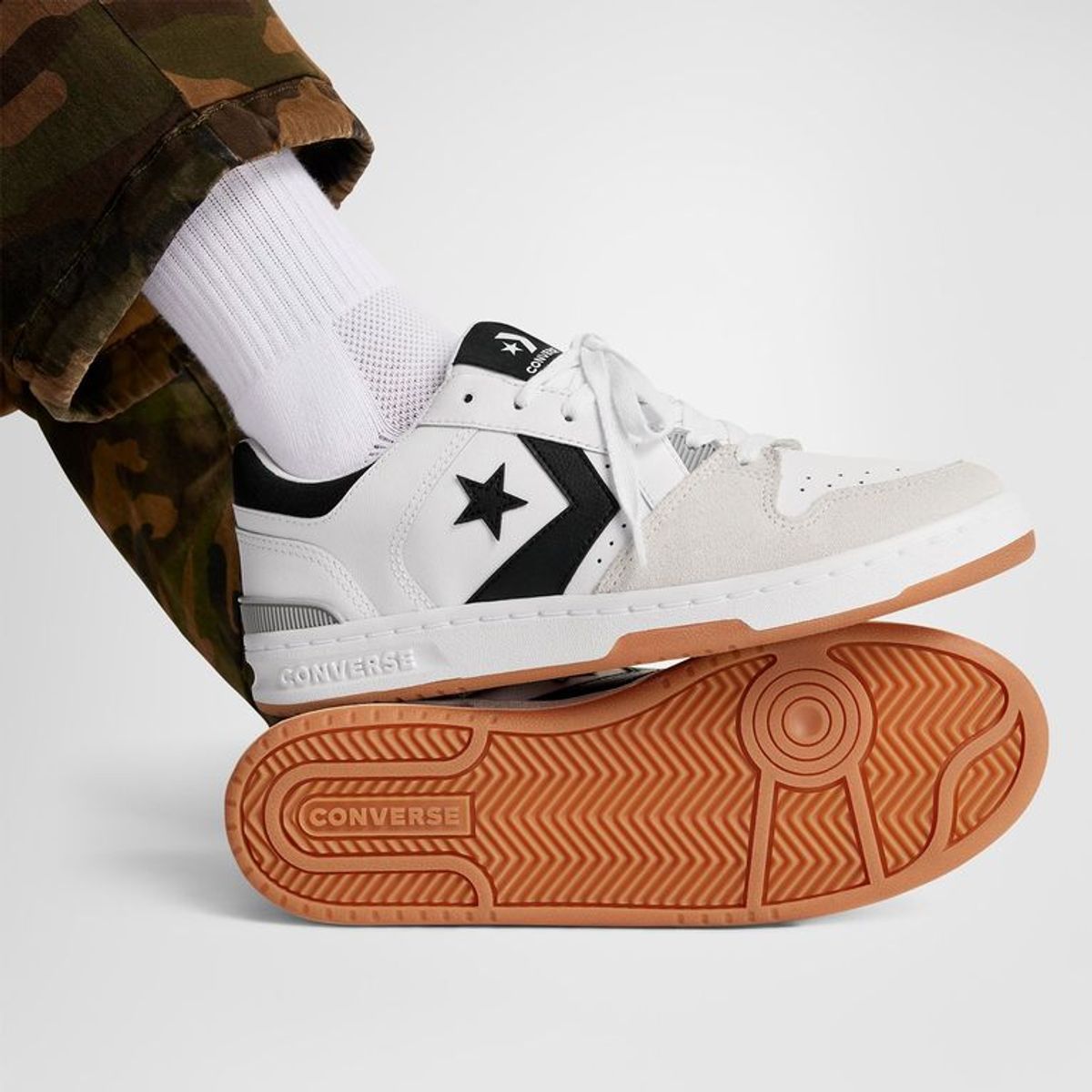 CONVERSE - Tenis Converse Moda CL98 Unisex Blancos