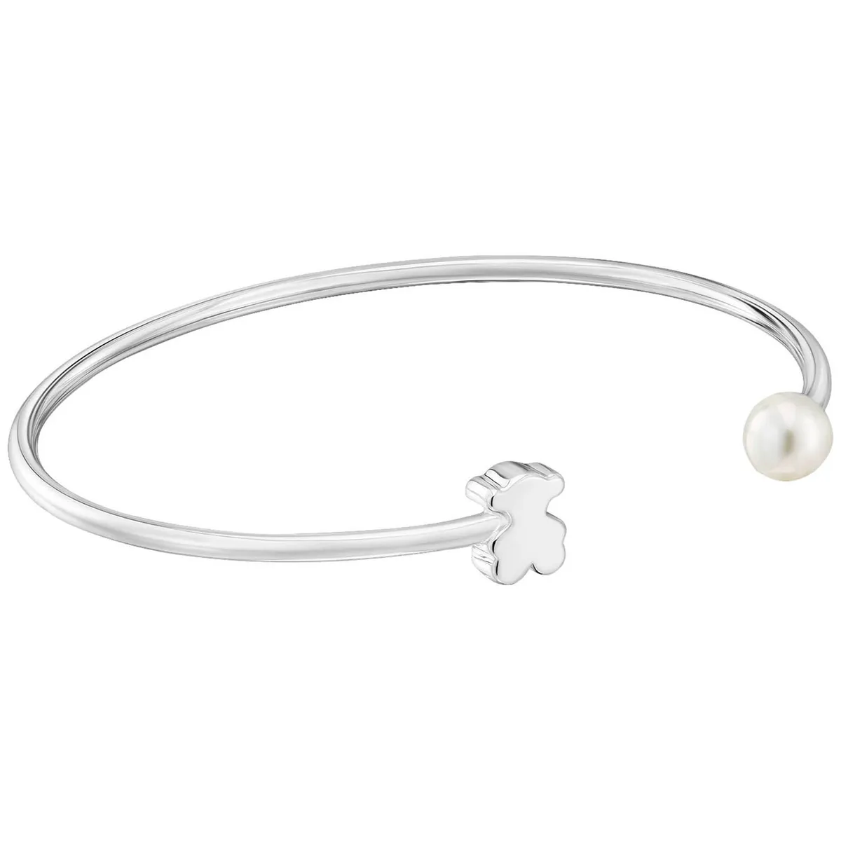 TOUS - Pulsera esclava de plata con perla cultivada Sweet Dolls