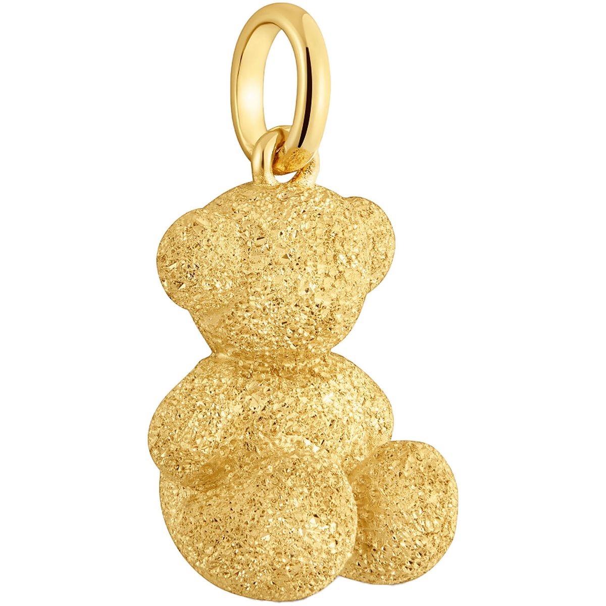 TOUS - Dije oso mediano con baño de oro 18 kt sobre plata diamantada Bold Bear
