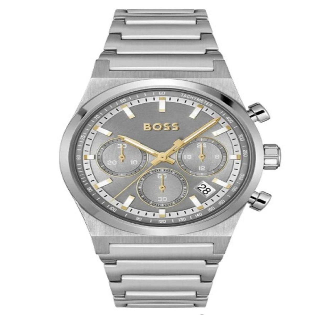 BOSS - Reloj Boss Hombre candor chrono . Reloj Acero Inoxidable Gris