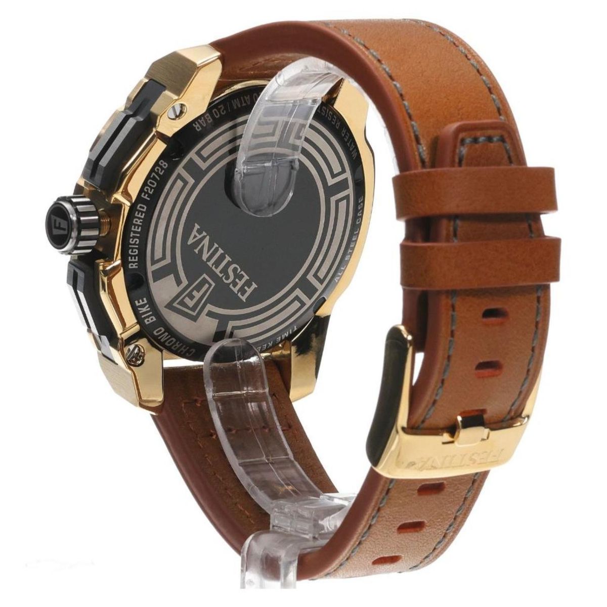 FESTINA - Reloj Festina Hombre Chrono Bike . Reloj Cuero Marrón