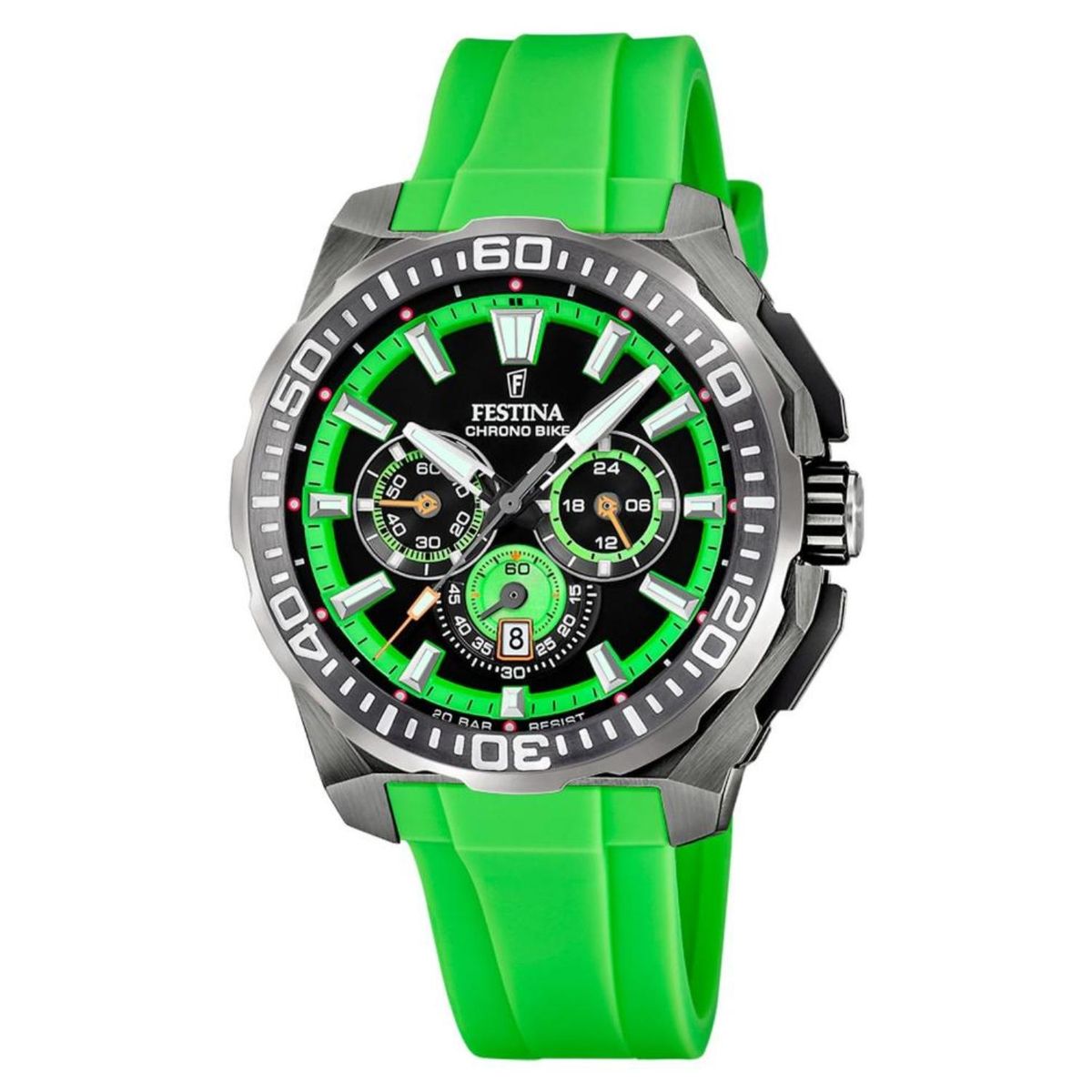 FESTINA - Reloj Festina Hombre Chrono Bike . Reloj Silicona Verde