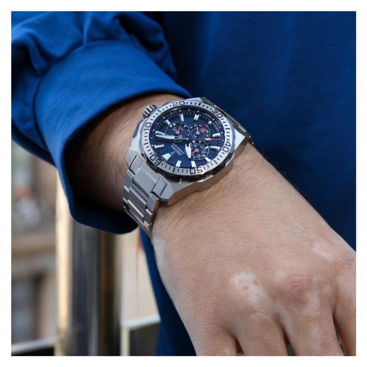 FESTINA - Reloj Festina Hombre Chrono Bike . Reloj Acero Inoxidable Plateado