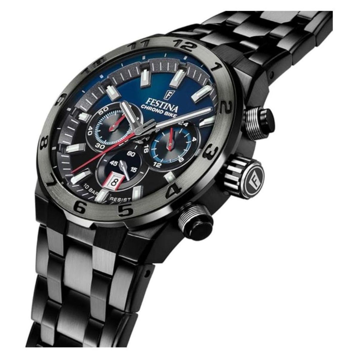 FESTINA - Reloj Festina Hombre Chrono bike . Reloj Acero Inoxidable Negro
