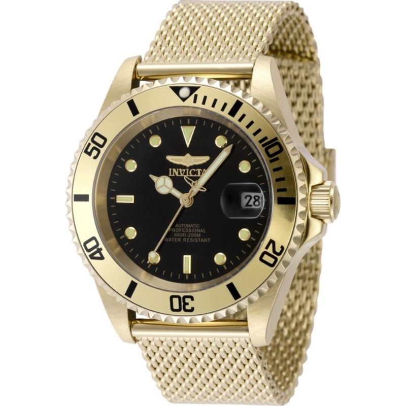 INVICTA - Reloj Invicta Hombre Pro Diver . Reloj Acero Inoxidable Dorado