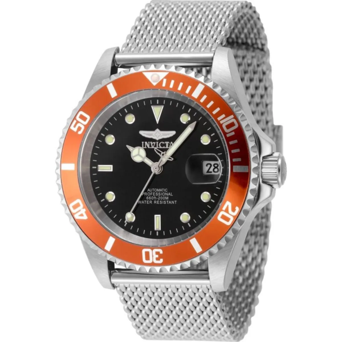 INVICTA - Reloj Invicta Hombre Pro Diver . Reloj Acero Inoxidable Plateado