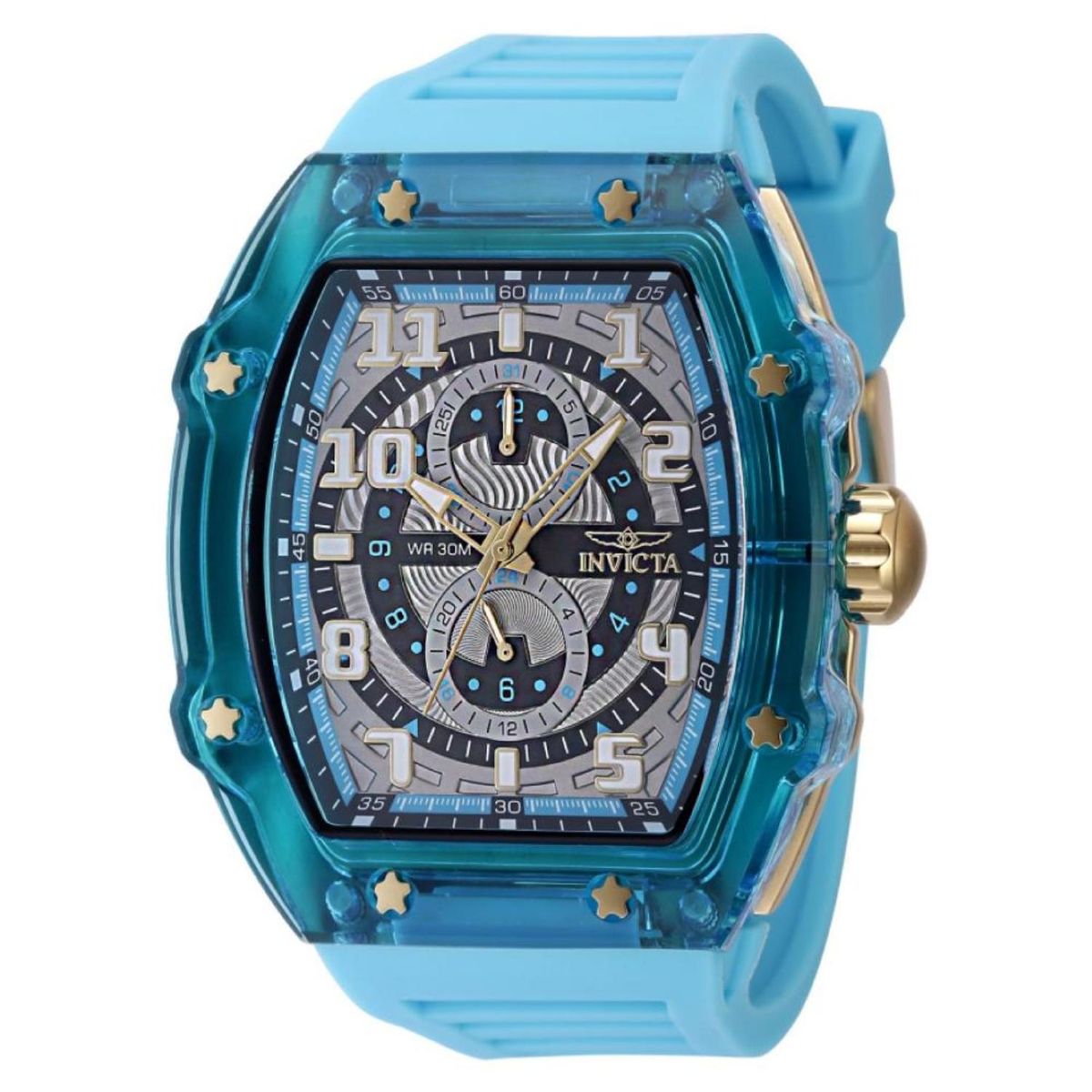 INVICTA - Reloj Invicta Hombre Invicta Racing . Reloj Silicona Azul