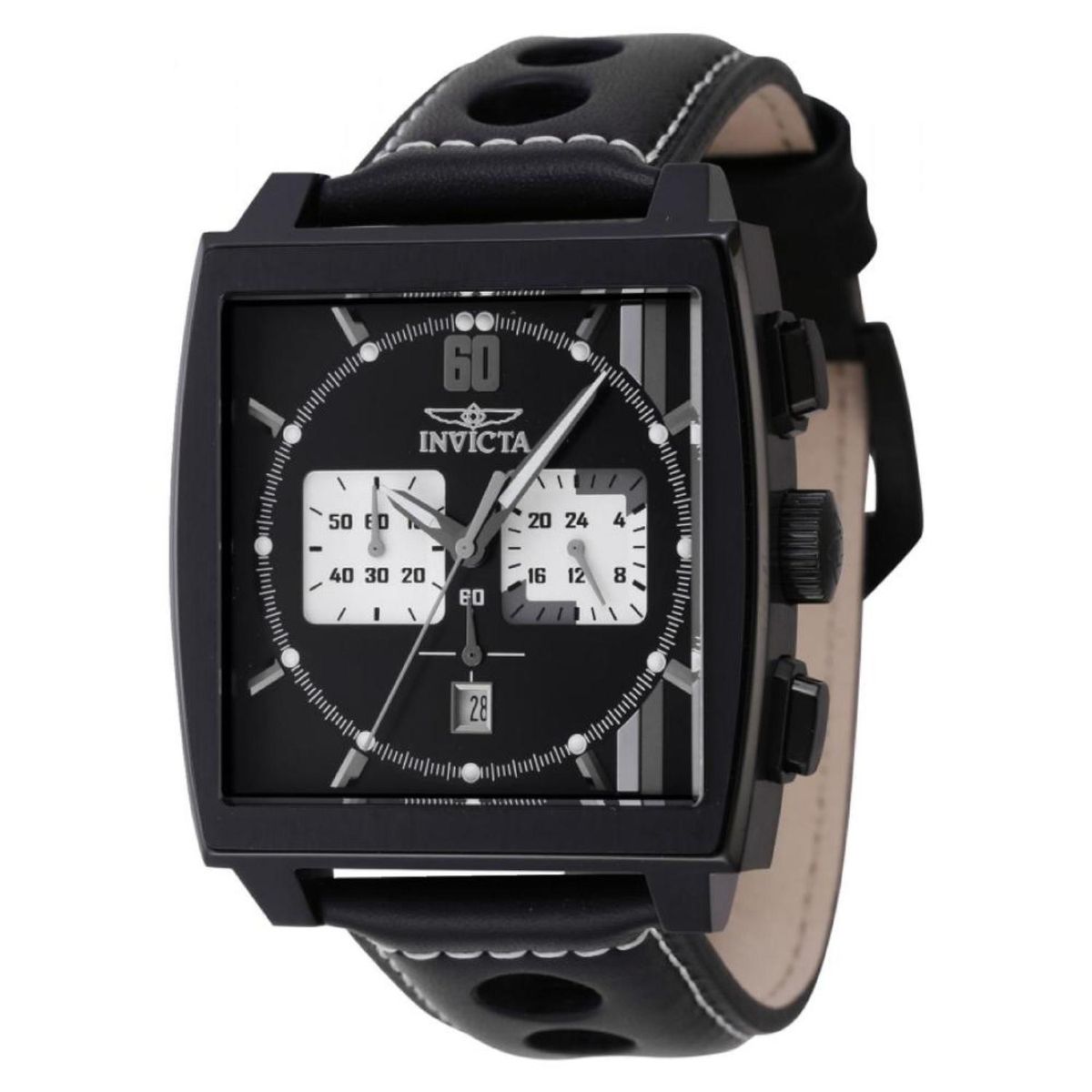 INVICTA - Reloj Invicta Hombre S1 Rally . Reloj Cuero Negro
