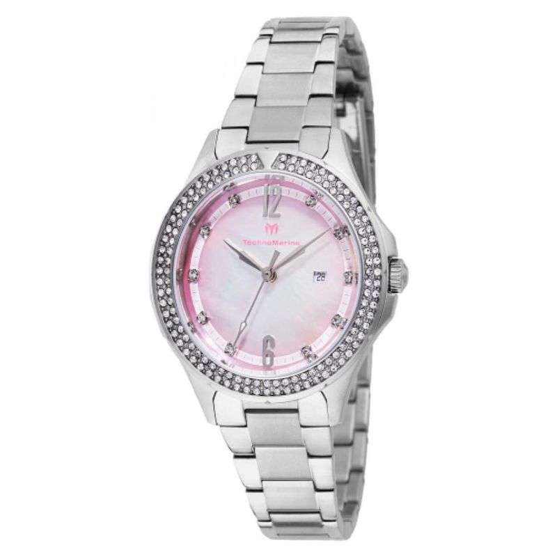 TECHNOMARINE - Reloj Technomarine Mujer Luna . Reloj Acero inoxidable Plateado