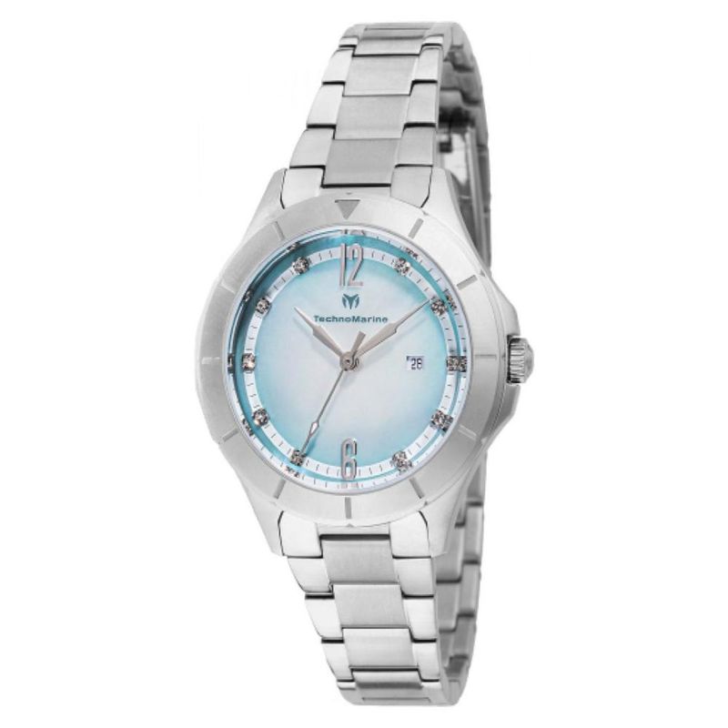 TECHNOMARINE - Reloj Technomarine Mujer Luna . Reloj Acero inoxidable Plateado
