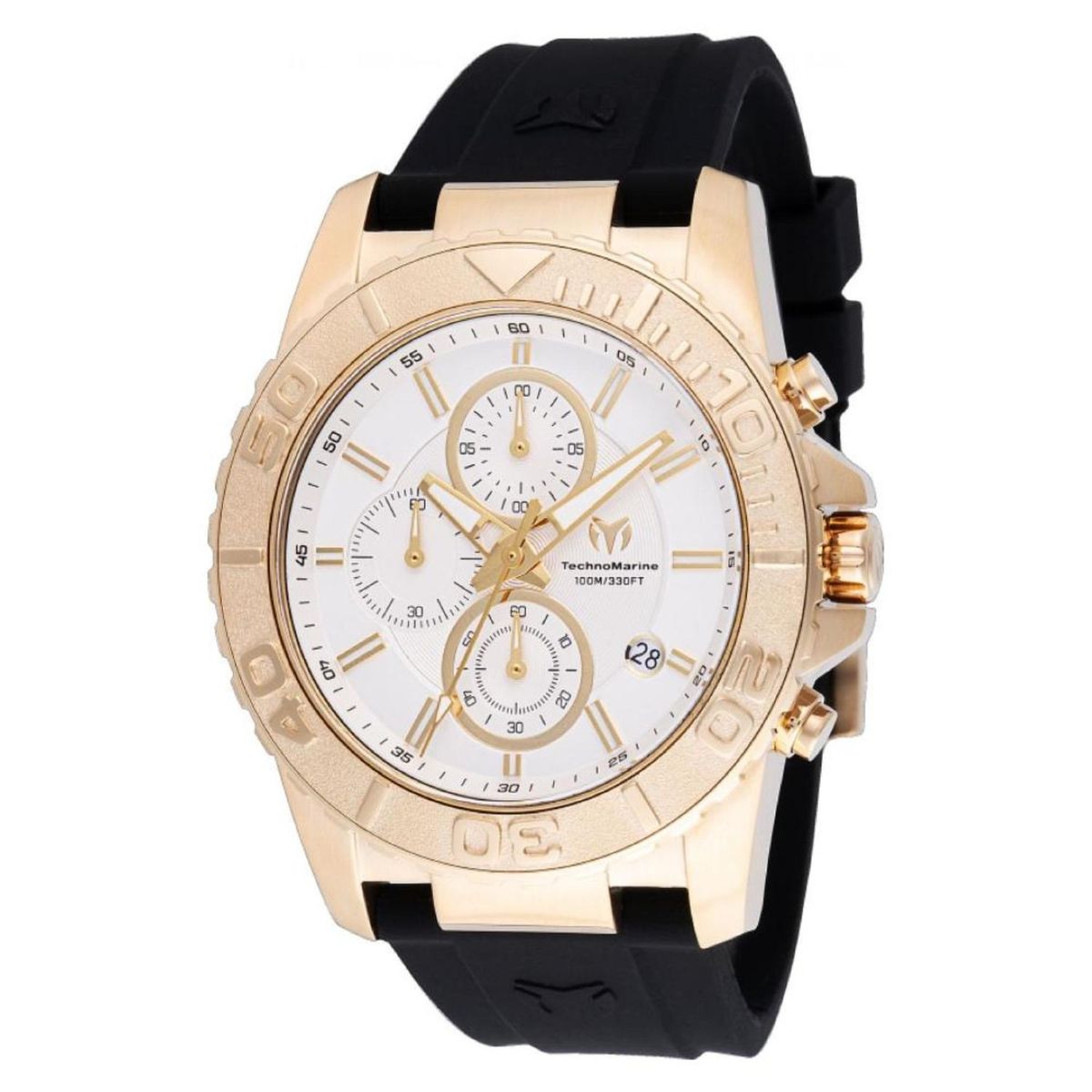 TECHNOMARINE - Reloj Technomarine Hombre Sea . Reloj Silicona Negro