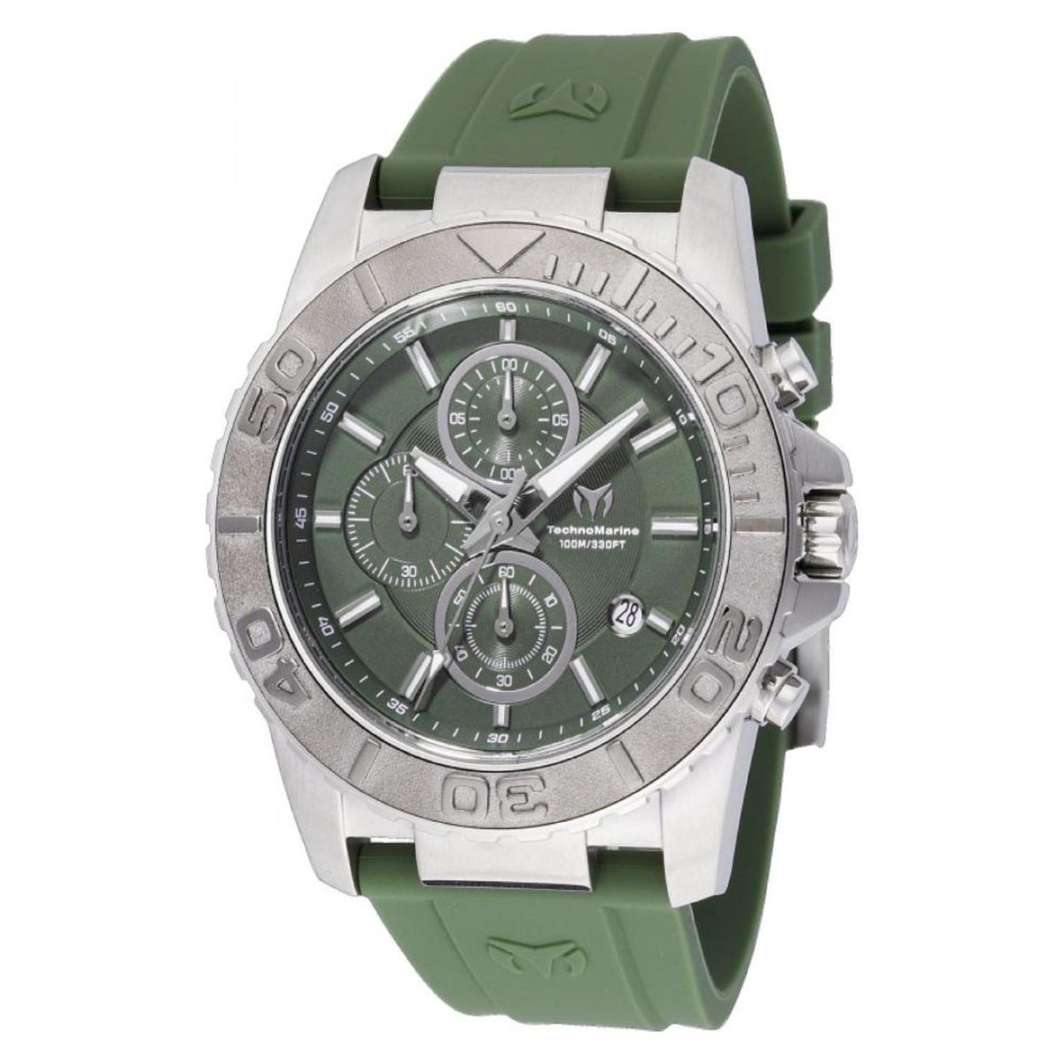 TECHNOMARINE - Reloj Technomarine Hombre Sea . Reloj Silicona Verde